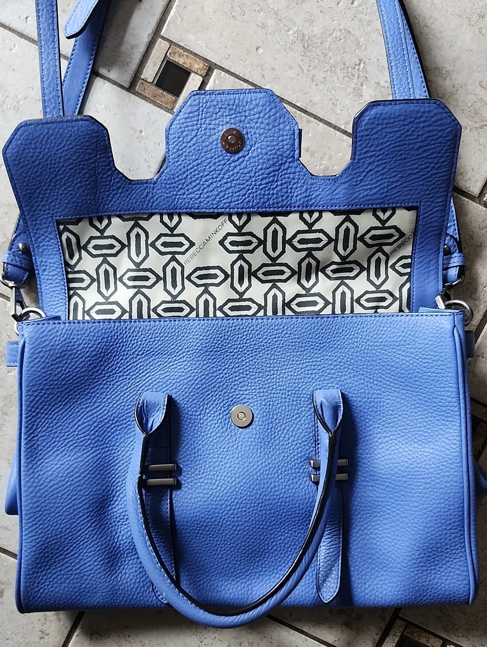 Rebecca Minkoff refined pebbled